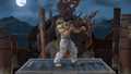 Kazuya's down taunt.