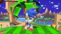 Sonic's side taunt.