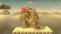 Bowser's side taunt.