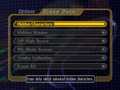 The Erase Data menu in Melee