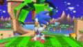 Sonic's down taunt.