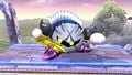 Meta Knight with a cracked mask.