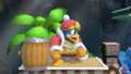 King Dedede's down taunt.