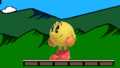 Pac-Man's side taunt.
