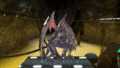 Ridley's side taunt.