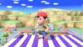 Ness's side taunt.