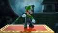 Luigi's down taunt.