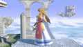 Zelda's side taunt.