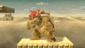 Bowser's down taunt.