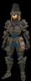 Link in his Ancient Armor, the basis of a Mii Fighter outfit.