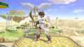 Pit's up taunt.