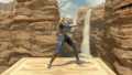 Sheik's side taunt.