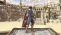Marth's up taunt.