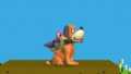 Duck Hunt's up taunt.