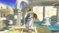 Palutena's side taunt.