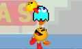 Inky in Pac-Man's up smash.