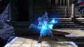 Lucario's down taunt.