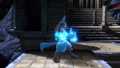 Lucario's up taunt.