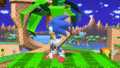 Sonic's up taunt.