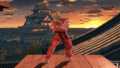 Ken's down taunt.