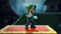 Luigi's up taunt.