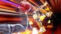 Terry using Triple Wolf on Captain Falcon.