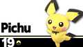 Pichu's fighter card.