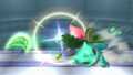 Razor Leaf in Brawl.