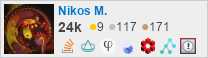 profile for Nikos M. on Stack Exchange, a network of free, community-driven Q&A sites profile for Nikos M. on Stack Exchange, a network of free, community-driven Q&A sites