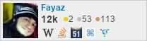 Fayaz on StackExchange Fayaz on StackExchange