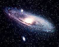 The nearby Andromeda Galaxy, also called M31