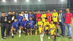 Winners – RBFC ,  Runners – Sunrise FC: Yuva Dasara Football Cup-2025 held in city