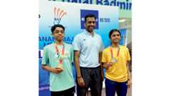 Anant Bajaj Memorial Telangana Open Badminton Tournament: City students bag gold medals