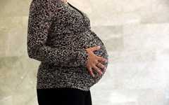 Portrait of a pregnant woman. (Yossi Zamir/Flash 90)