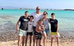 Rinat and Chen Even with Alon, Tomer, Nir and Ido (Courtesy)