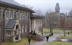 People walk on the campus of Cornell University in Ithaca, New York, February 2, 2024. (AP Photo/Seth Wenig) People walk on the campus of Cornell University in Ithaca, New York, February 2, 2024. (AP Photo/Seth Wenig)