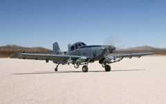 This image from 2021 shows a Sky Warden aircraft, which is based on the Air Tractor AT-802. (L3Harris)