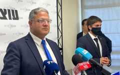 National Security Minister Itamar Ben Gvir speaks at a Knesset faction meeting in the Knesset on October 20, 2025 (Sam Sokol/ Times of Israel)