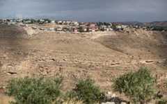 View of the Jewish settlement of Tekoa in Gush Etzion, West Bank, on November 15, 2020. (Hadas Parush/Flash90)