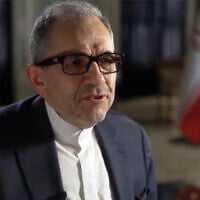 Screengrab of Majid Takht-Ravanchi, Iran's deputy foreign minister for political affairs, in an interview with the BBC, aired February 2026. (BBC) Screengrab of Majid Takht-Ravanchi, Iran's deputy foreign minister for political affairs, in an interview with the BBC, aired February 2026. (BBC)