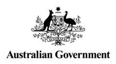 The Australian Government logo stacked