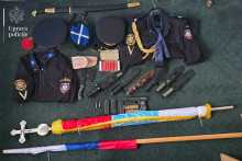 <p>Nađena oprema</p>