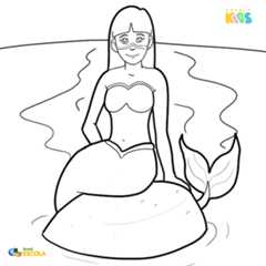 Deixe a Iara mais feliz, pintando suas águas!