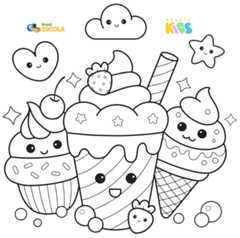 Que delícia de sorvete!