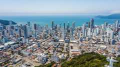 Município de Balneário Camboriú, em Santa Catarina.