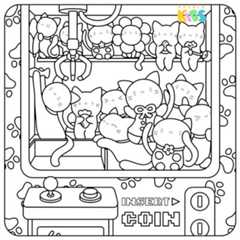 Máquina de bichinhos para pintar