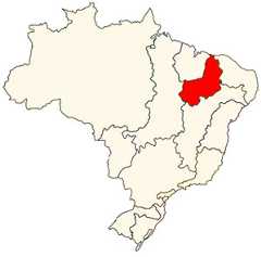 Localização da Bacia do Parnaíba