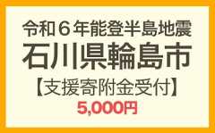 令和6年能登半島地震 寄附支援5,000円