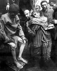 Milh&otilde;es de judeus foram resgatados com vida dos campos de concentra&ccedil;&atilde;o ap&oacute;s a derrota dos nazistas, em 1945. [1]