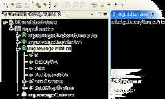 Live HQL query editing